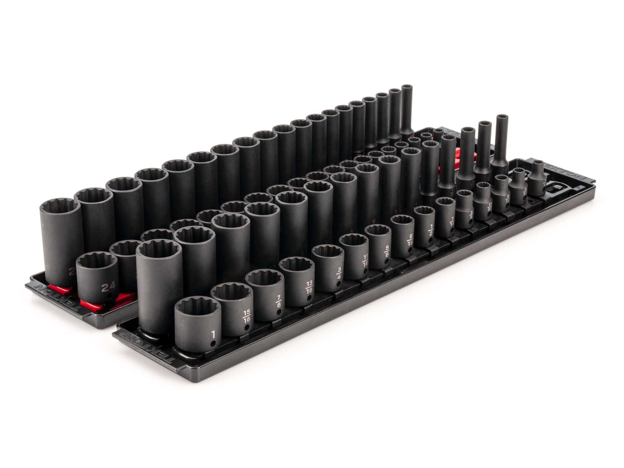 TEKTON 3/8 Inch Drive 12-Point Impact Socket Set