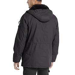 CHEXPEL Men's Thick Winter Jackets with Hood Fleece