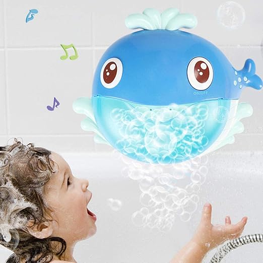 bath time bubble whale