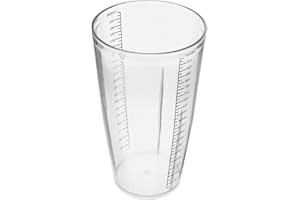 NAMOARLY Plastic Blender Mixing Cup 1000ml with Graduated Markings Ergonomic Design Replacement Part
