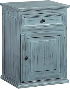 Progressive Furniture Liza nightstand, Blue