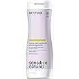 ATTITUDE Hair Shampoo for Sensitive Dry Scalp, EWG Verified, Soothing Oat, For Thin Hair, Naturally Derived Ingredients, Vegan and Plant-Based, Volume and Shine, Chamomile, 16 Fl Oz