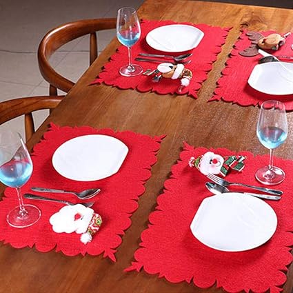 Yunt Tovagliette Natalizie Lovely Dining Felt Mat Cucina