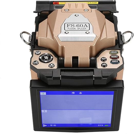 Empalmador de fusión de fibra óptica