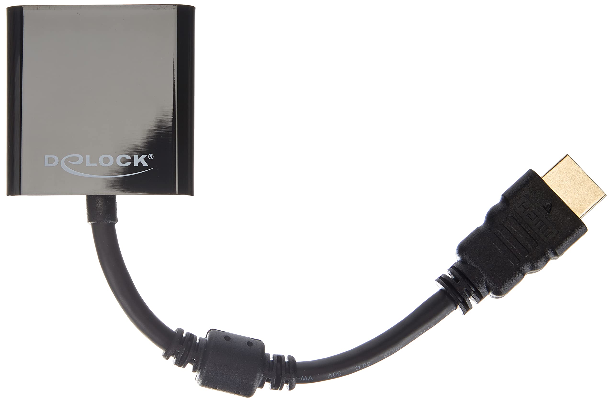DeLOCK Adaptor Cable HDMI-A Male to VGA Female Black