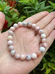 Pink Opal Crystal Bead Bracelet 8mm, Wholesale