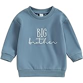 Frietlebird Big Brother Little Brother Matching Outfits Toddler Baby Boy Crewneck Sweatshirt Pullover Shirt Fall Clothes