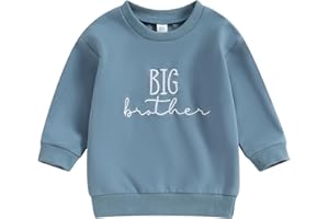 Frietlebird Big Brother Little Brother Matching Outfits Toddler Baby Boy Crewneck Sweatshirt Pullover Shirt Fall Clothes