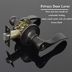 Gobrico 2 Pack Privacy Door Locks Levers for