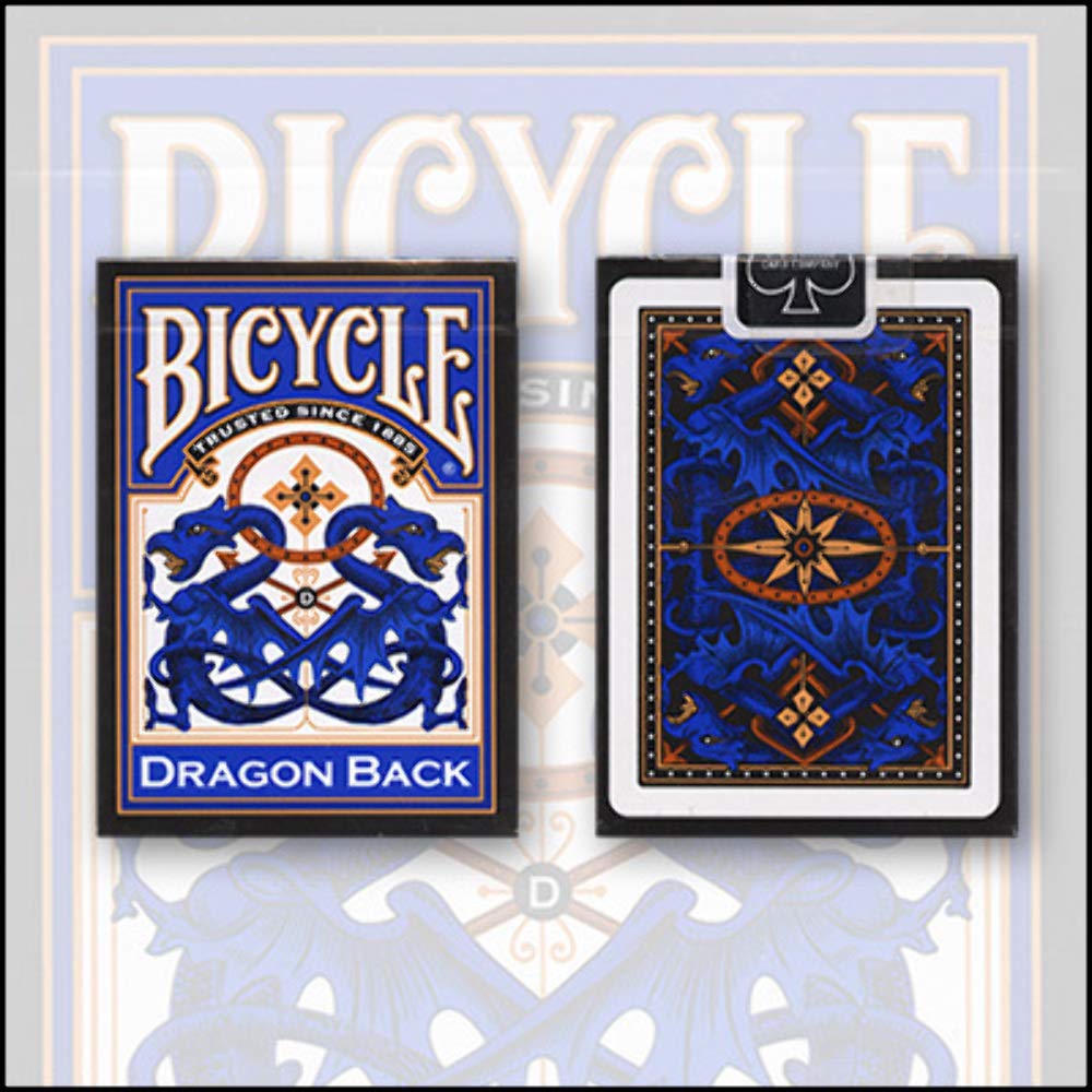 Bicycle Dragon Back Playing Cards (Blue) by Bicycle Amazon.de Spielzeug