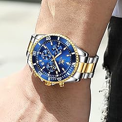OLEVS Watches for Men Business Dress Big Face