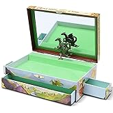 Enchantmints Dragon Boys Jewerly Box Spins to Music 3 Pullout Drawers Treasure Storage