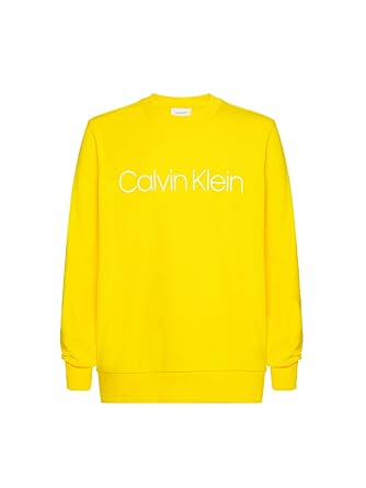 yellow calvin klein sweater