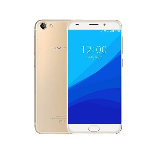 title=UMIDIGI G 4G Smartphone 5 pollici Android 7.0, Dual SIM Cellulare, 2GB RAM + 16