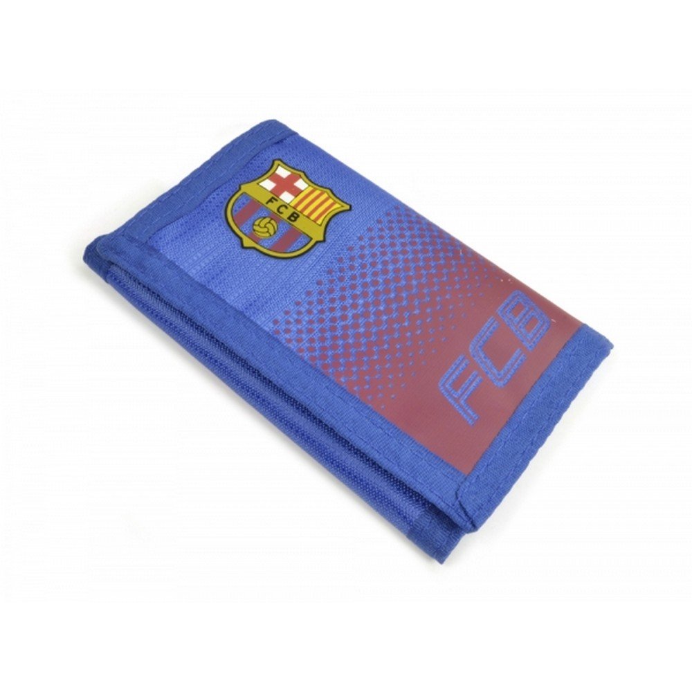 FC Barcelona Unisex Fade Design Wallet (One Size) (Blue/Red)
