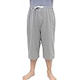 Lmaray Adult Incontinence Cropped Trousers, TPU Patient Care Trousers, Incontinence Care Trousers for Elderly Men/Women, Urine Incontinence Pants, Reusable Adaptive Apparel for Bedridden Patients