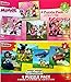 Disney Jigsaw Puzzles for Kids - Mickey Mouse & Minnie Mouse 8 Puzzles (6 Pieces each)