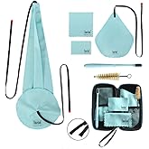 Imelod Saxophone Cleaning kit with Case for Alto Tenor Clarinet Flute and other Wind & Woodwind Struments Including Sax Clean