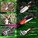 Gardening Tools for Women Stainless Steel Gardening Tools - Gardening Kit Garden Tools for Women Includes Shovel Trowel Fork Rake Gardening Gloves Perfect Gardening Gifts