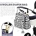 Diaper Bag Backpack - Nappy Baby Changing Diaper Bag Organizer - Waterproof Baby Backpack for Women - Baby Shower Gifts - Diaper Tote Maternity Bag (shevron)