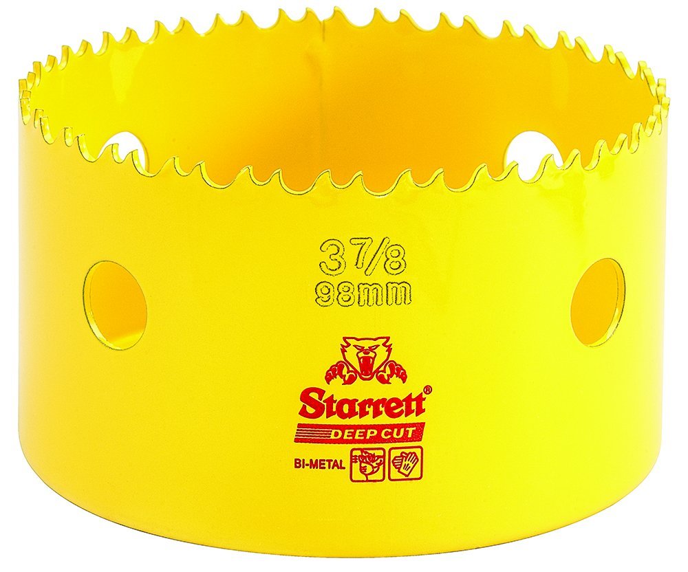 Starrett dch098 – Crown Perf. Bimetal Deep Cut 98 mm. Diam.