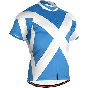 GuoChe Men's Cycling Bike Jersey Short Sleeve Moisture Wicking, Breathable, Quick Dry Biking Shirt with 3 Rear Pockets