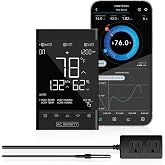 AC Infinity Controller 79, Temperature Humidity Outlet Controller, WiFi App | Wall-Mount, Independent Programs for Two Outlets, Digital Thermostat with Temperature, Humidity, VPD, Schedule Controls