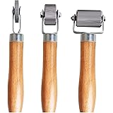 FCHO Car Sound Deadening Roller Metal Installation Tool 3 Pcs for Auto Noise Roller Car Sound Deadener Application Installati