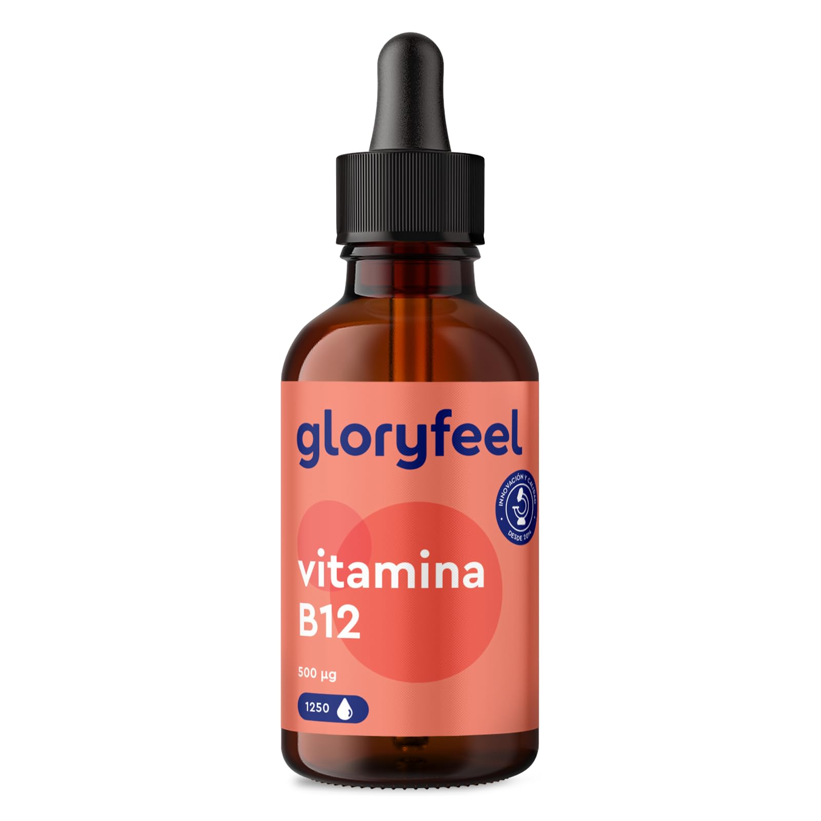 Liquid Vitamin B12 Vegan Methylcobalamin Plus Adenosylcobalamin (50 ml) 1.000 μg (High Strength) Vegan Energy & Sleep Sublingual Drops