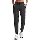 CRZ YOGA Casual Workout Jogger for Women 28.5" - Tapered Lightweight Stretch Athletic Outdoor Pants with Pockets