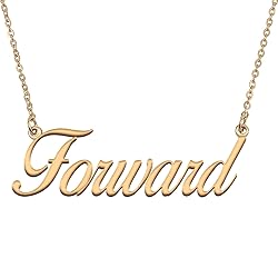 HUAN XUN Customized Custom Simple Any Name Necklace