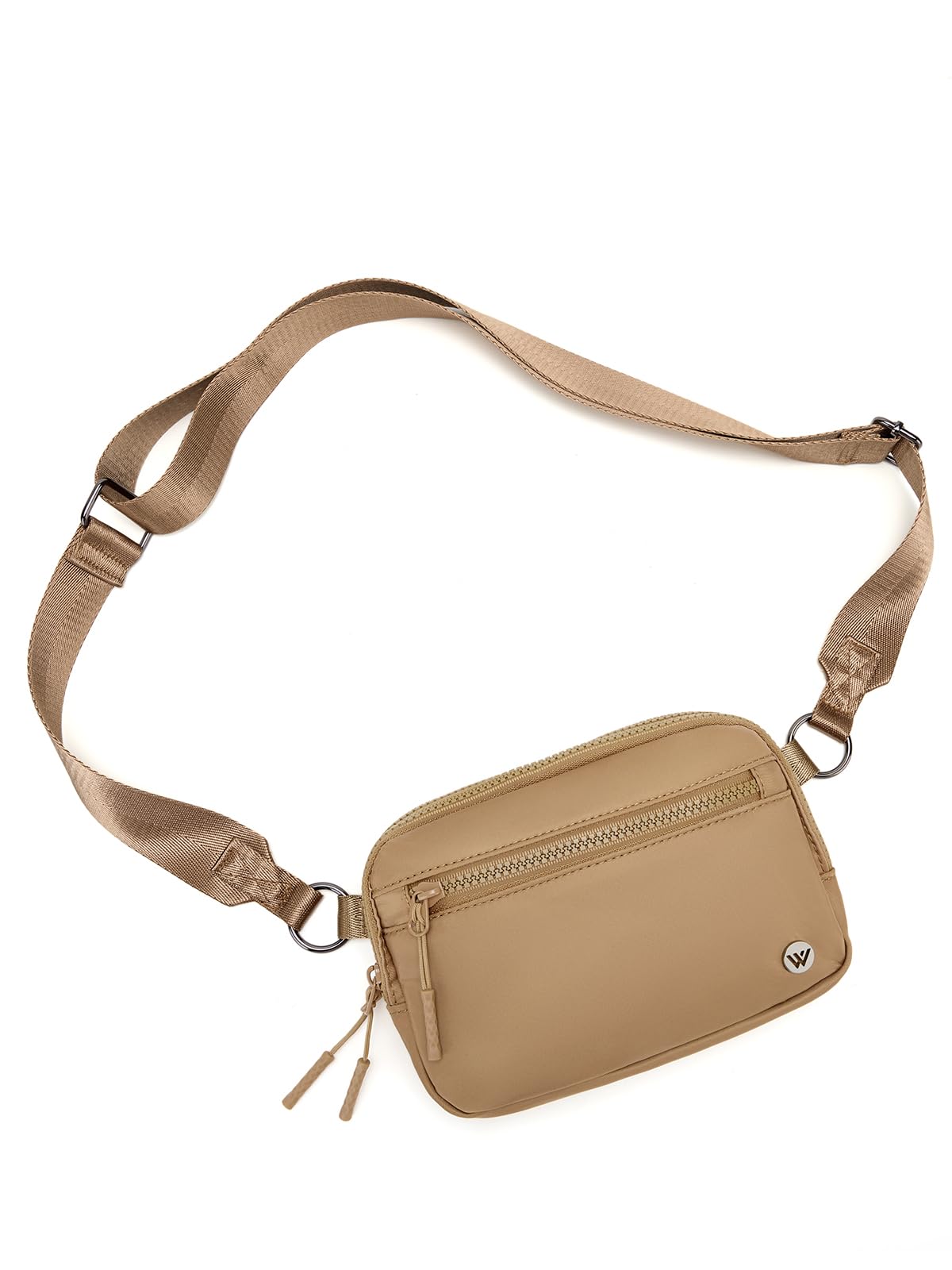 Photo 1 of WESTBRONCO Small Crossbody Bags for Women Nylon with Adjustable Strap, Mini Crossbody Purse, Fahion Shoulder Bag for Traveling Workout Brown