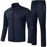 YSENTO Men's Tracksuits Outfits 2 Pieces Jogger Sets Jogging Track