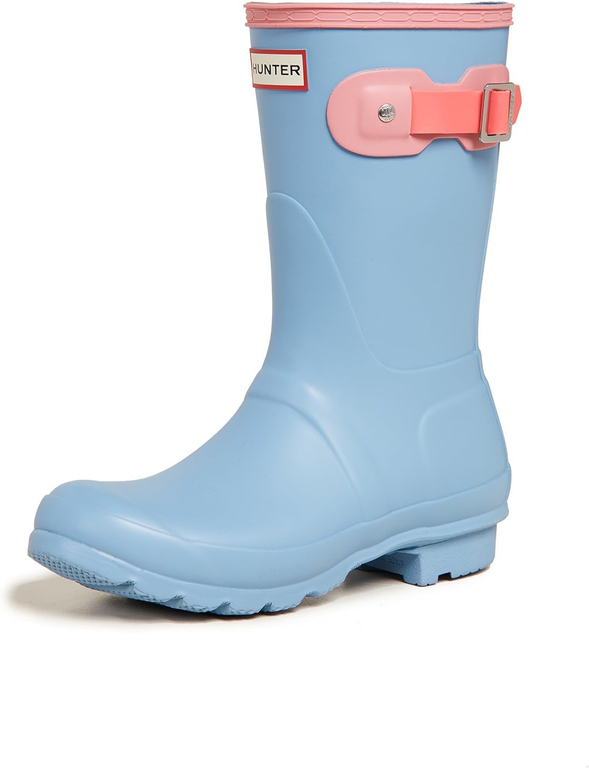 hunter color block rain boots