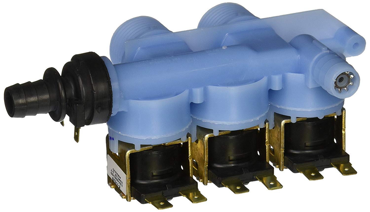 Global Products Washer 3 Coil Water Inlet Valver Assembly Compatible with Frigidaire 137465100