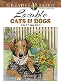 Creative Haven Lovable Cats and Dogs Coloring Book (Creative Haven Coloring Books) by Ruth Soffer