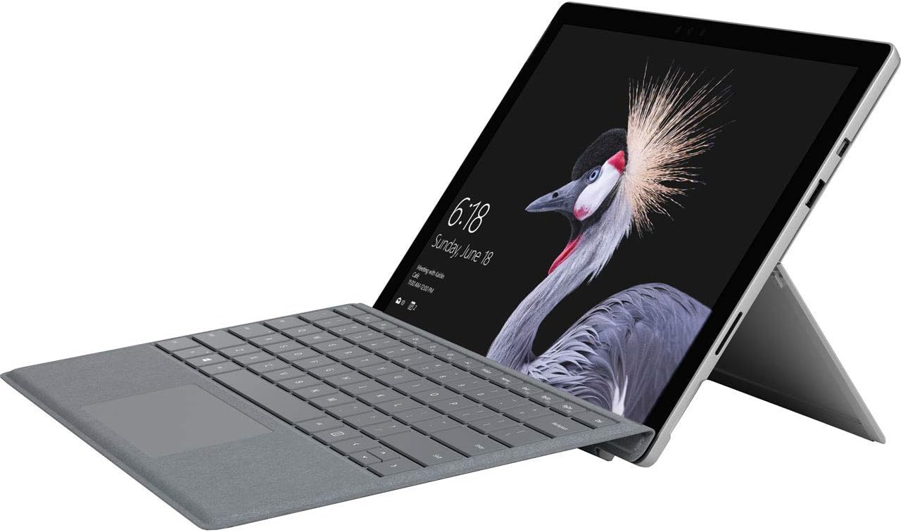 2017 Microsoft Surface Pro 5 with Intel Core i5-7300U (12.3-inch, 8GB RAM, 256GB SSD) Platinum (Renewed)