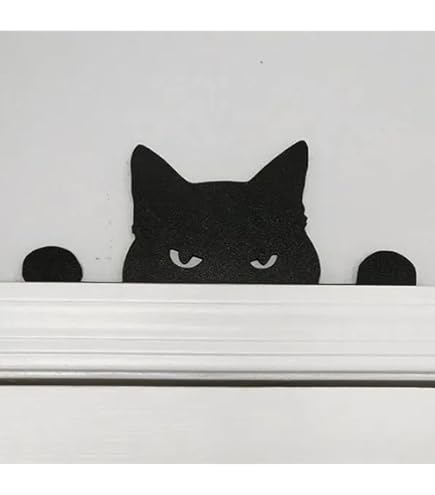 Mabor Porte-clés Pour Amoureux Des Chats Noirs Pour Papa