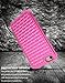 iPhone 6 Plus Case, iPhone 6 Plus Bling Case, Style4U Studded Rhinestone Crystal Bling Hybrid Armor Case Cover for iPhone 6 Plus 5.5 Inch with 1 HD Screen Protector and 1 Stylus [Hot Pink/Hot Pink]