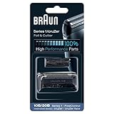 Braun 10B Replacement Foil and Cutter Cassette