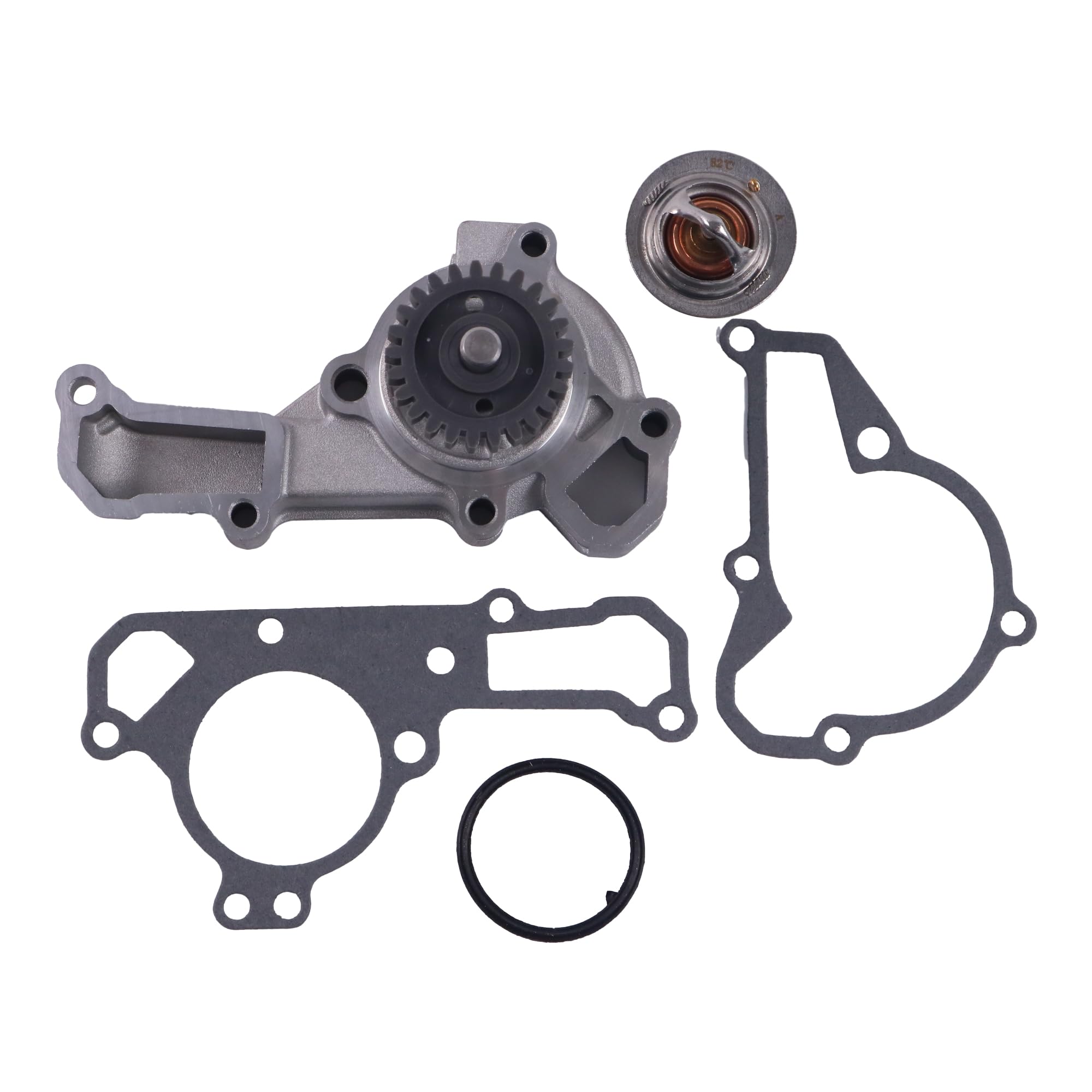 Photo 1 of Demfec Water Pump + Thermostat Compatible with John Deere Tractors Front Mowers Gators 6x4 425 445 325 335 345 F725 F911 GX325 GX345 Kawasaki FD661 FD611 FD620 FD620V FD620D