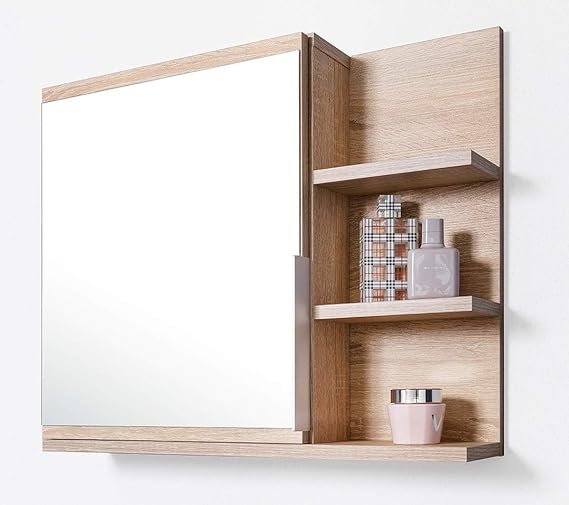 Amazon.de: DOMTECH Home Decor Badezimmer Spiegelschrank mit Ablagen