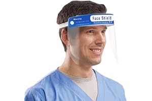 SHIPS FROM CANADA. RECEIVE THEM IN 3 DAYS. 10PCS Reusable Anti-Fog Face Shield, Plastic Safety Face Shield Reusable Full Face
