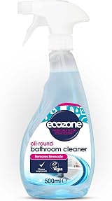 Ecozone All Round Bathroom Cleaner 500ml Vegan Eco Cleaning Spray