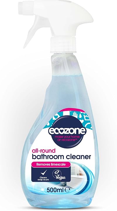 Ecozone All Round Bathroom Cleaner 500ml Vegan Eco Cleaning Spray
