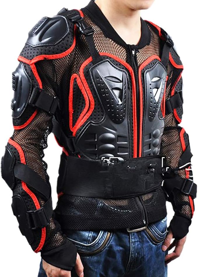Amazon.com: Fine Motorcycle Protective Jacket, Motorcycle Full Body