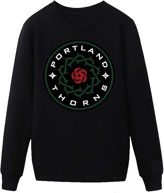 Amazon Mvyeメンズサッカーportland Thorns Fcロゴローズスウェットシャツ Us サイズ Xxlarge カラー ブラック トレーナー パーカー 通販