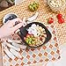monbento - Leakproof Bowl Lunch Box MB Lib Onyx - Ideal for Holds Soups Salads, Pasta - for Work Lunch Packing - BPA Free - Food Grade Safe - Black