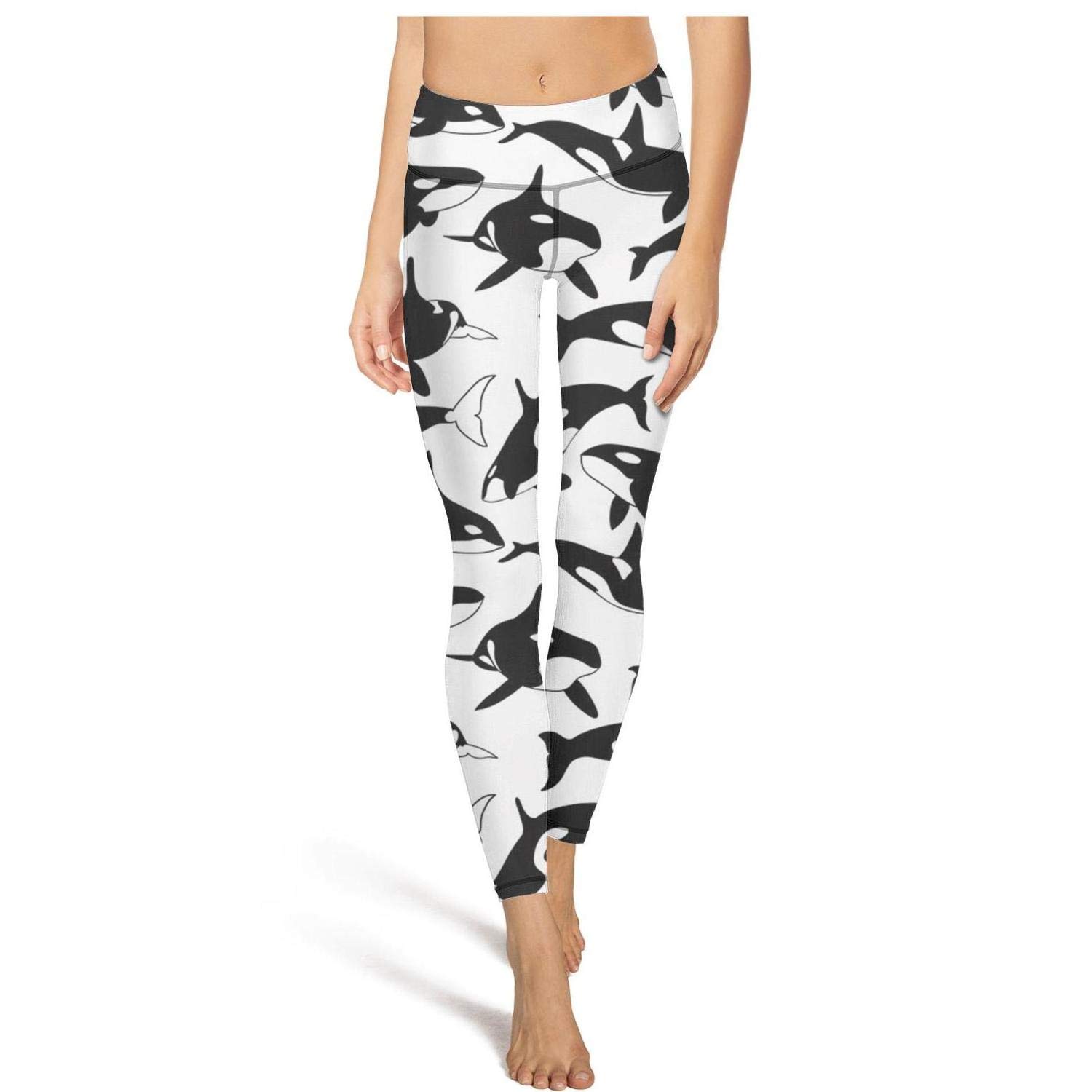 white flare yoga pants