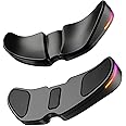 IFYOO HornsX1 Right-Handed RGB Ergonomic Gliding Palm Rest for Mouse, Wrist Rest Pad, 3 RGB Lighting Modes, Reduce Wrist Pain, Anti-Fatigue, for Gaming/Office Work Casual Use - Black, 1 PCS